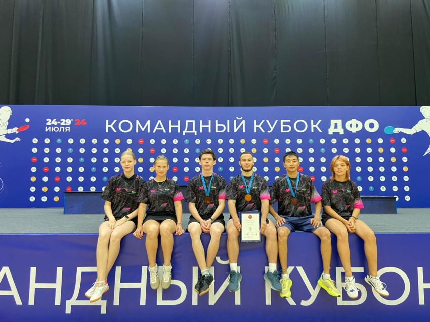 Бронзу выиграли Забайкальцы на Кубке Дальнего востока по настольному теннису 